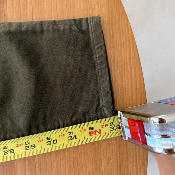 Gap True Skinny Corduroy Pants in Olive Green (Size 28 Tall) - Picture 7 of 8